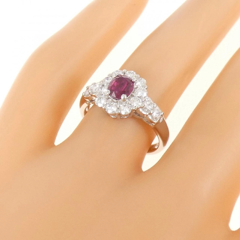 Nhẫn Ruby PT900 0.56CT 668232