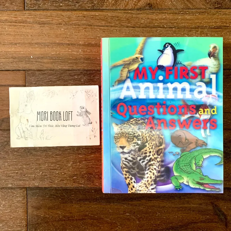 Sách ngoại văn My First Animal Questions and Answers, Used, Siêu Dày 578055