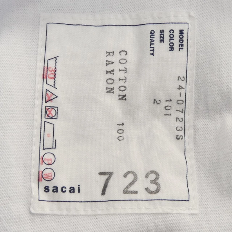 SACAI 24-0723S UNISEX Áo thun - Hàng hiệu Chính hãng 889046