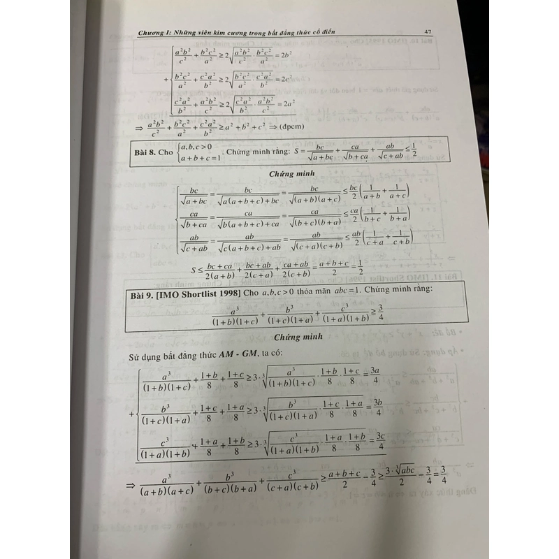 Những viên kim cương trong bất đẳng thức toán học. 999 502419