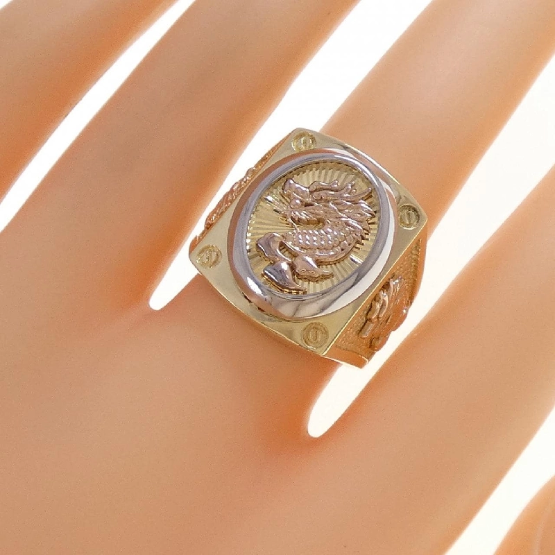 Nhẫn Rồng Ba Màu K18 - Hàng hiệu Chính Hãng 851554