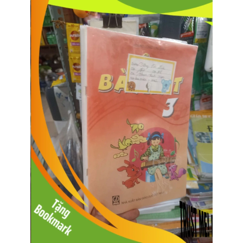 (TẶNG BOOKMARK) Tập bài hát 3 2020 mới 80% Giáo khoa RBK2702 952508