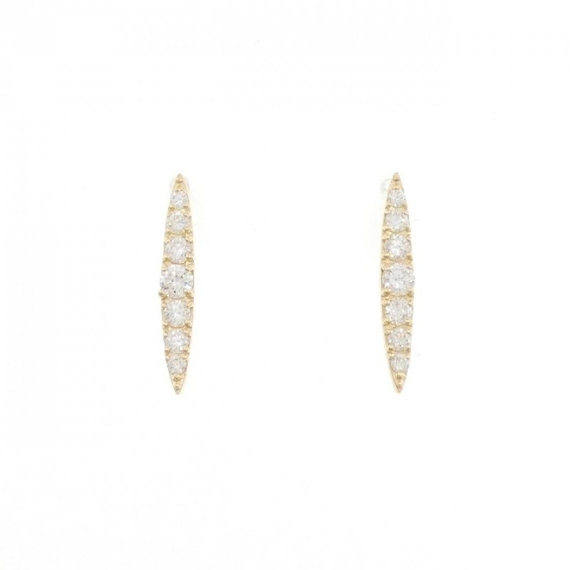 K18YG Bông tai kim cương 0.30CT - Hàng hiệu Chính hãng 868284