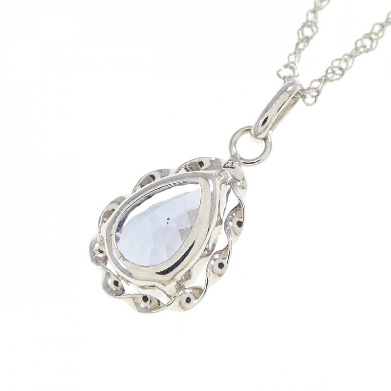 K18WG Đá Tanzanite Dây Chuyền - Hàng hiệu Chính hãng 860469