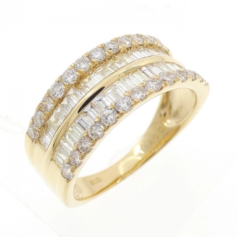 Nhẫn kim cương K18YG 1.00CT 670152