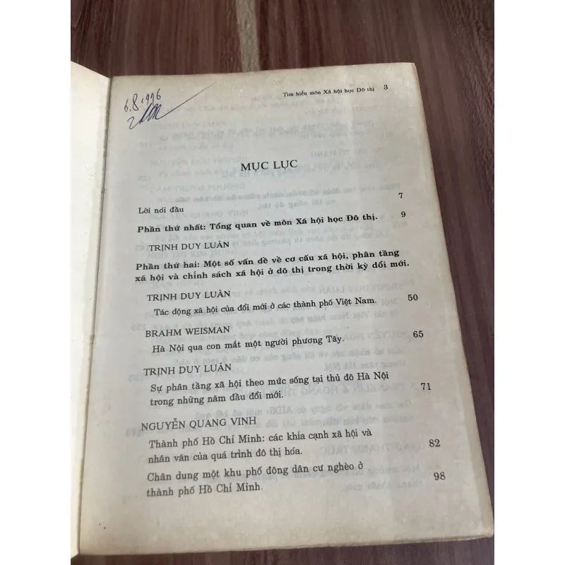 Tìm hiểu môn xã hội học đô thị - Trịnh duy Luân chủ biên  795655