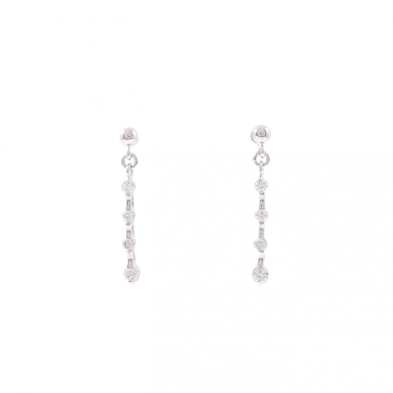 K18WG Bông tai kim cương 0.30CT - Hàng hiệu Chính hãng 868964