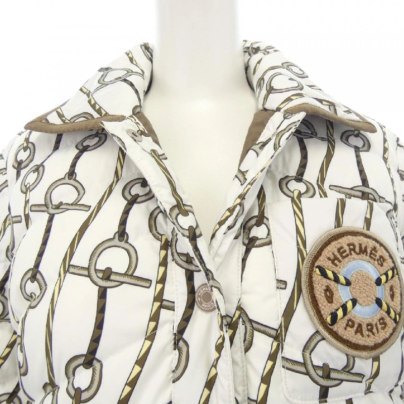 【Mã giảm giá】Áo khoác lông vũ HERMES 641720