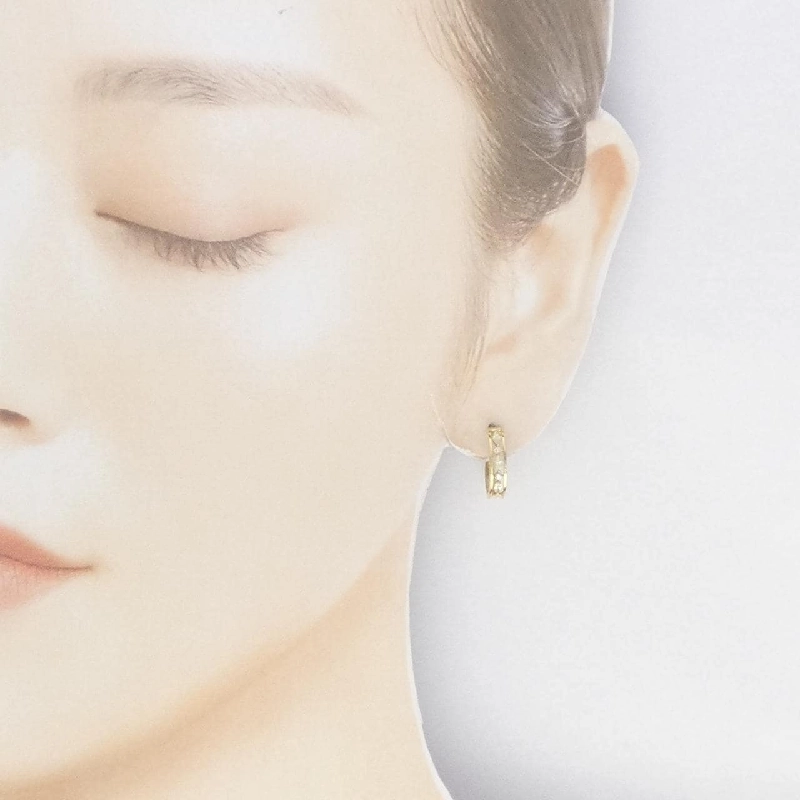 K18YG Bông tai kim cương 0.24CT - Hàng hiệu Chính hãng 876492