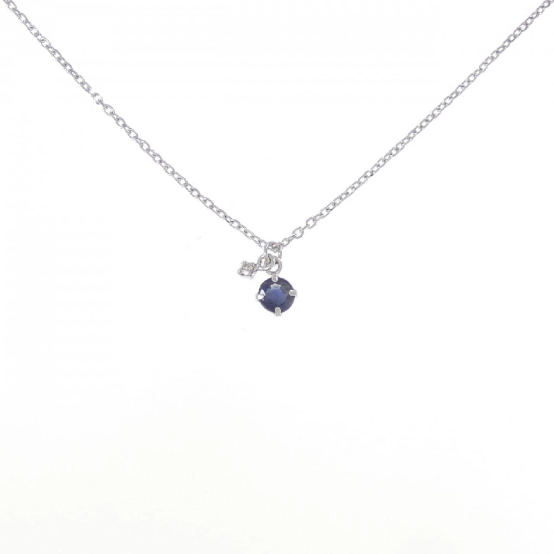 K10WG Sapphire Necklace - Hàng hiệu Authentic 864605