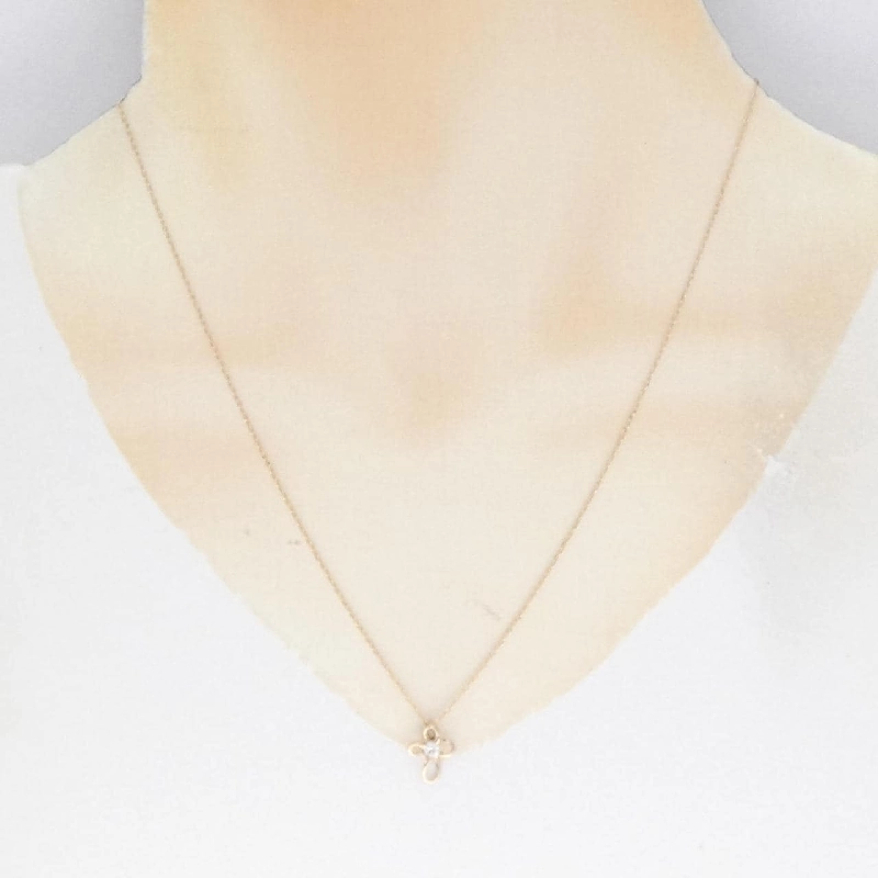 K18PG Dây chuyền kim cương 0.10CT - Hàng hiệu Chính hãng 865051