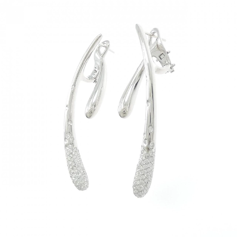 Bông tai kim cương 750WG 1.54CT - Hàng hiệu Chính hãng 864061