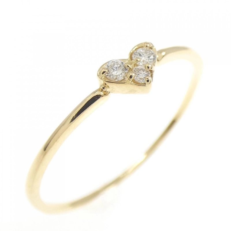 Nhẫn kim cương hình trái tim K18YG 0.05CT - Hàng hiệu Chính hãng 851060