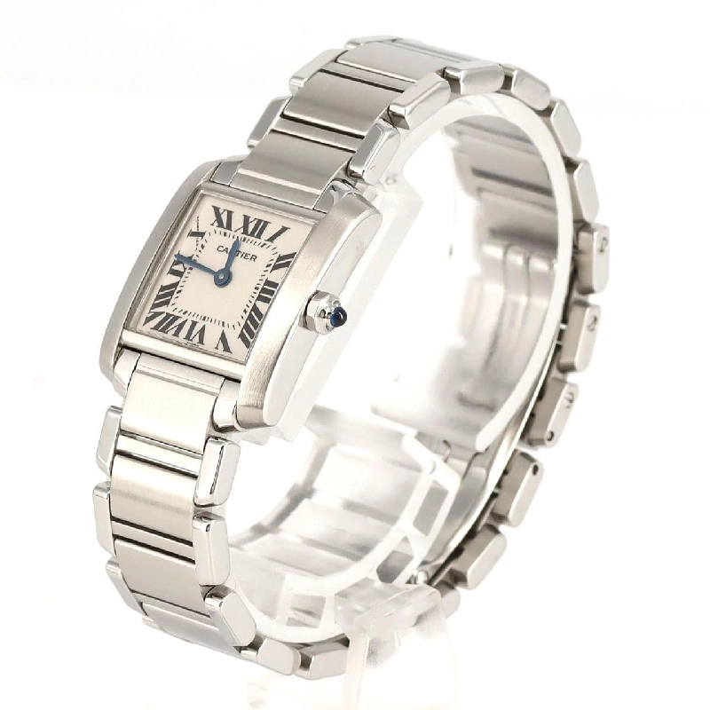 Cartier Tank Française SM W51008Q3 SS Quartz - Hàng hiệu Chính hãng 876638