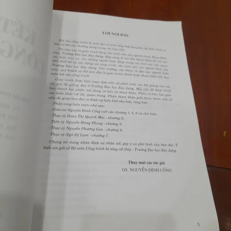 Gs. Nguyễn Đình Cống - KẾT CẤU CÔNG TRÌNH 728509