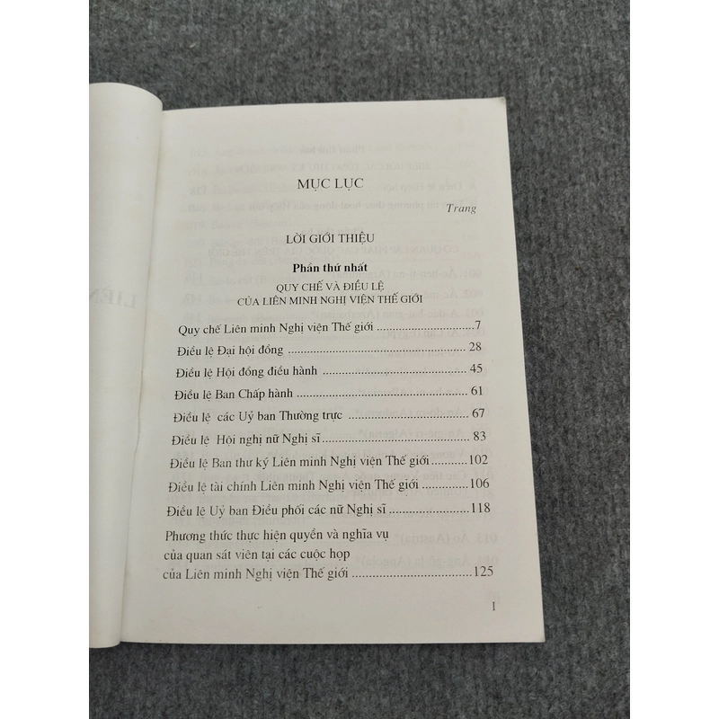 LIÊN MINH NGHỊ VIỆN THẾ GIỚI 494523