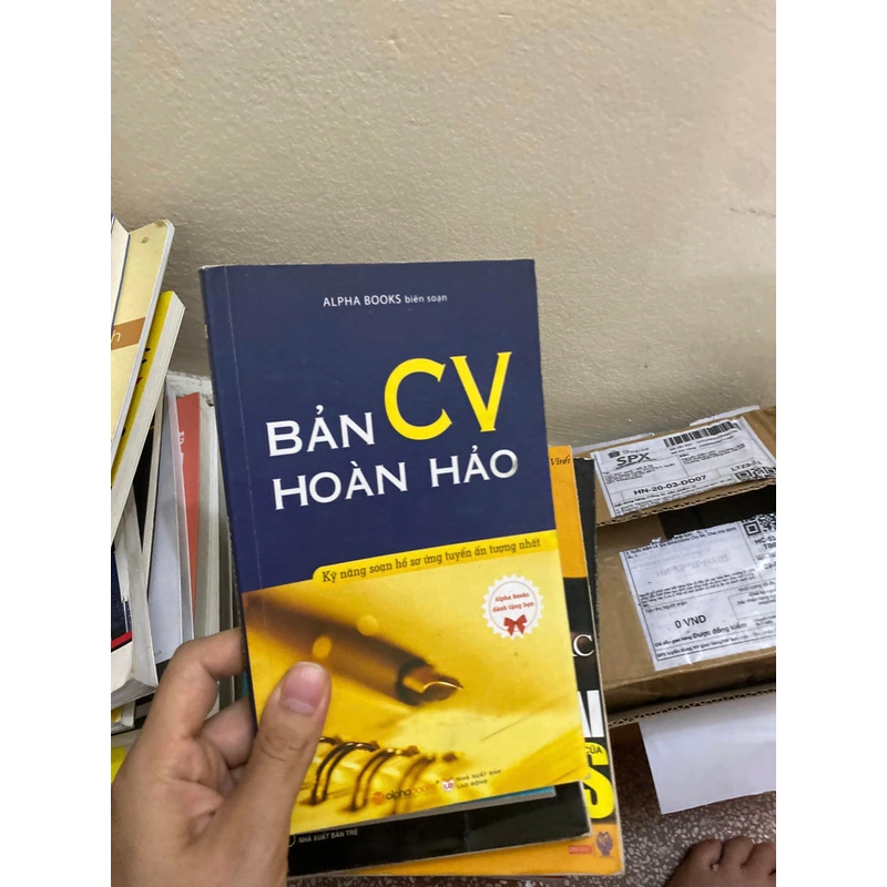 Sách Bản CV hoàn hảo - Alpha Books biên soạn 313248