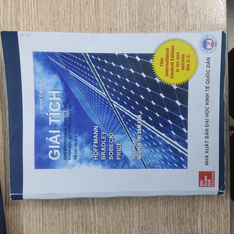 Giải tích - Toán cho các nhà kinh tế - Giáo trình ĐH Kinh tế quốc dân NEU (sách còn tốt) 148013