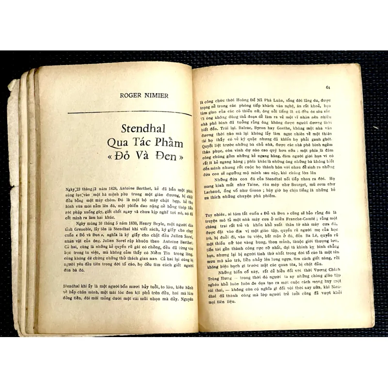 STENDHAL- Tạp chí Văn Học miền Nam VN trước 1975 1008577