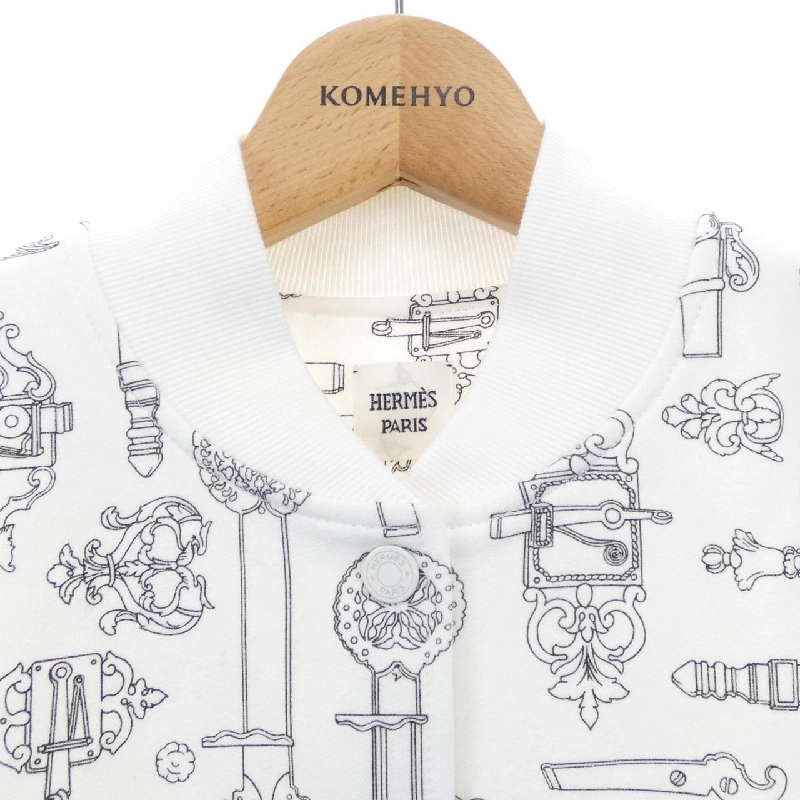 HERMES Áo khoác Feronuri Remix Crew de Sel 6E4218DG - Hàng hiệu Chính hãng 808127