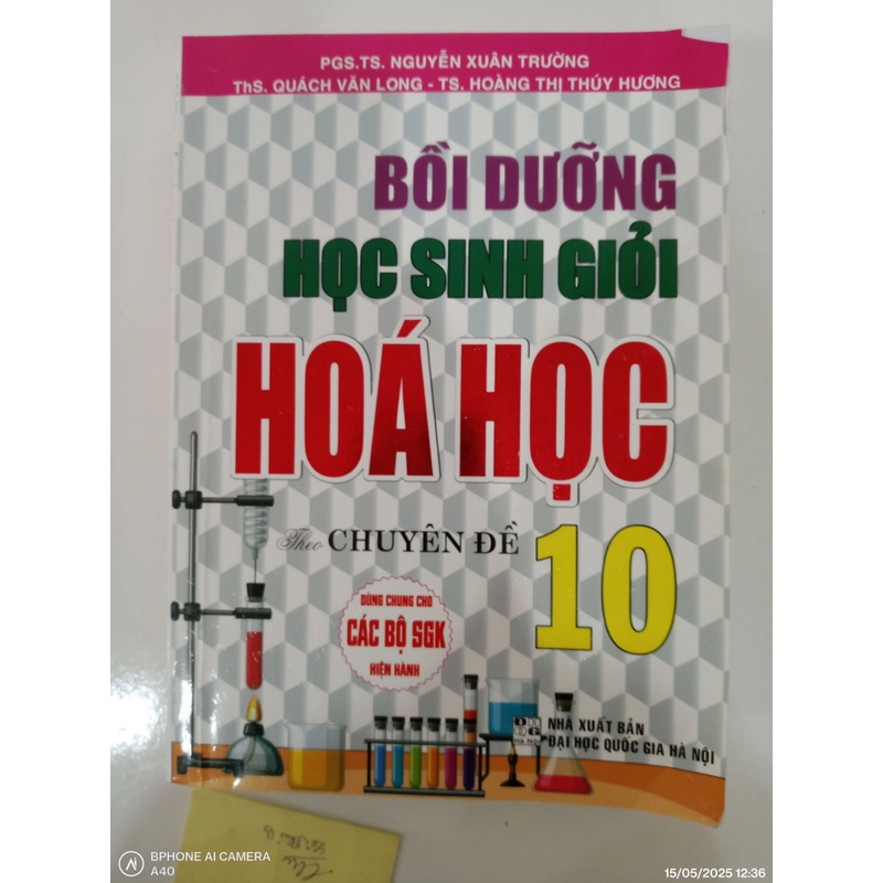 Sách bồi dưỡng HSG Hóa còn như mới 100% , chưa qua sử dụng. 452047