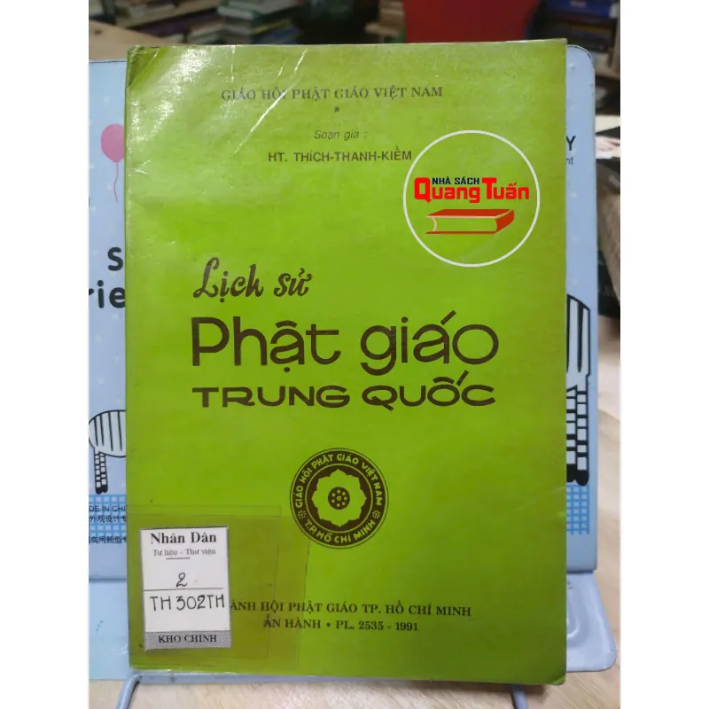 Sách: Lịch sử Phật giáo Trung Quốc (A2) Tác giả: HT. Thích Thanh Kiểm 693906