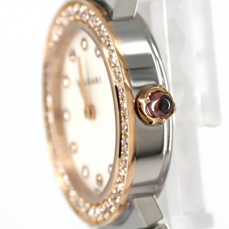 Bulgari Bulgari Bulgari PG kết hợp/D･12P BBLP26SG/102477 SSxPG Quartz - Hàng hiệu Chính hãng 875954