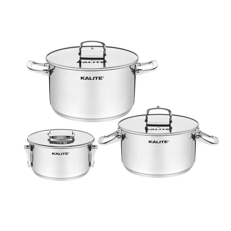 Bộ 3 nồi KALITE KL381 – Đa năng, bền bỉ, tiện lợi cho mọi gian bếp 596056