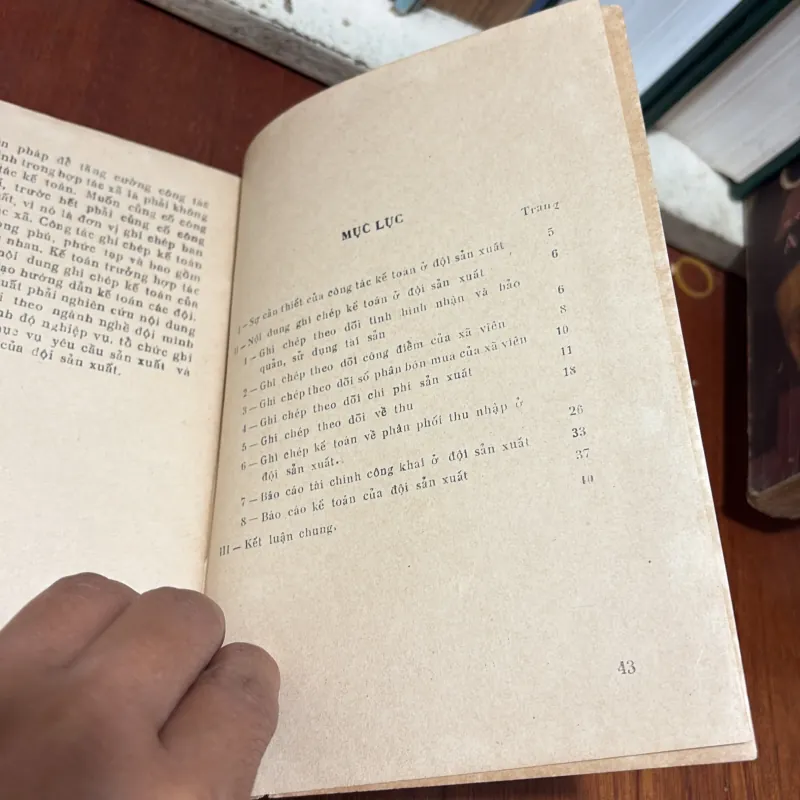 II Sách Xưa: Công Tác Kế Toán Đội Sản Xuất _ Hợp Tác Xã Sản Xuất Nông Nghiệp - 1974 765760