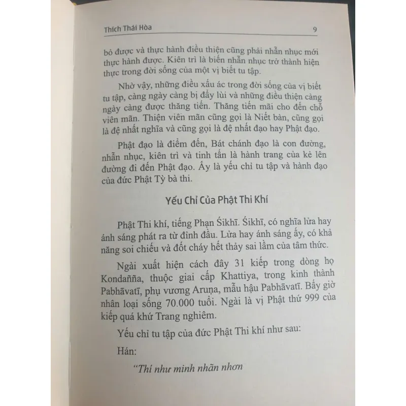 Yếu Chỉ Tu Tập Và Hành Đạo - Thích Thái Hòa mới 90% 736839