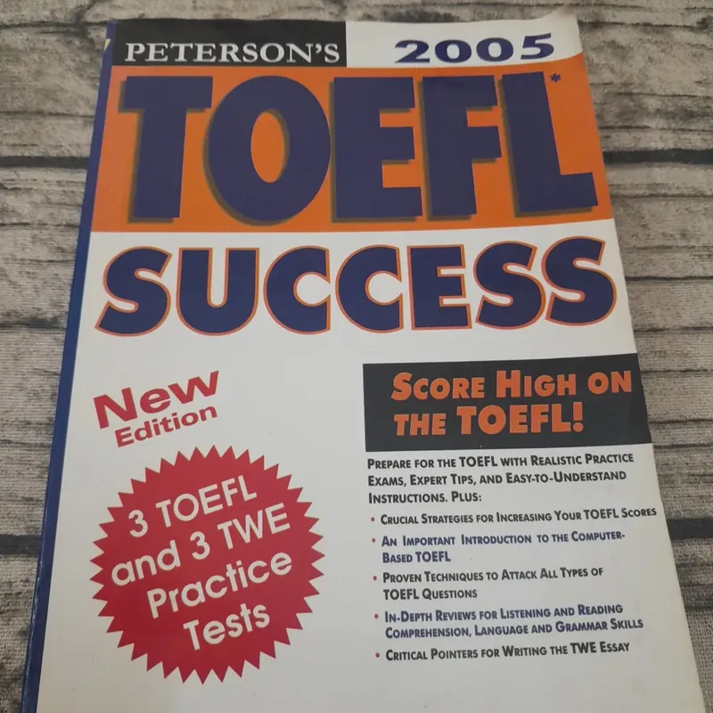 TOEFL Success 2005. Peterson's. Tác giả Bruce Rogers 695455