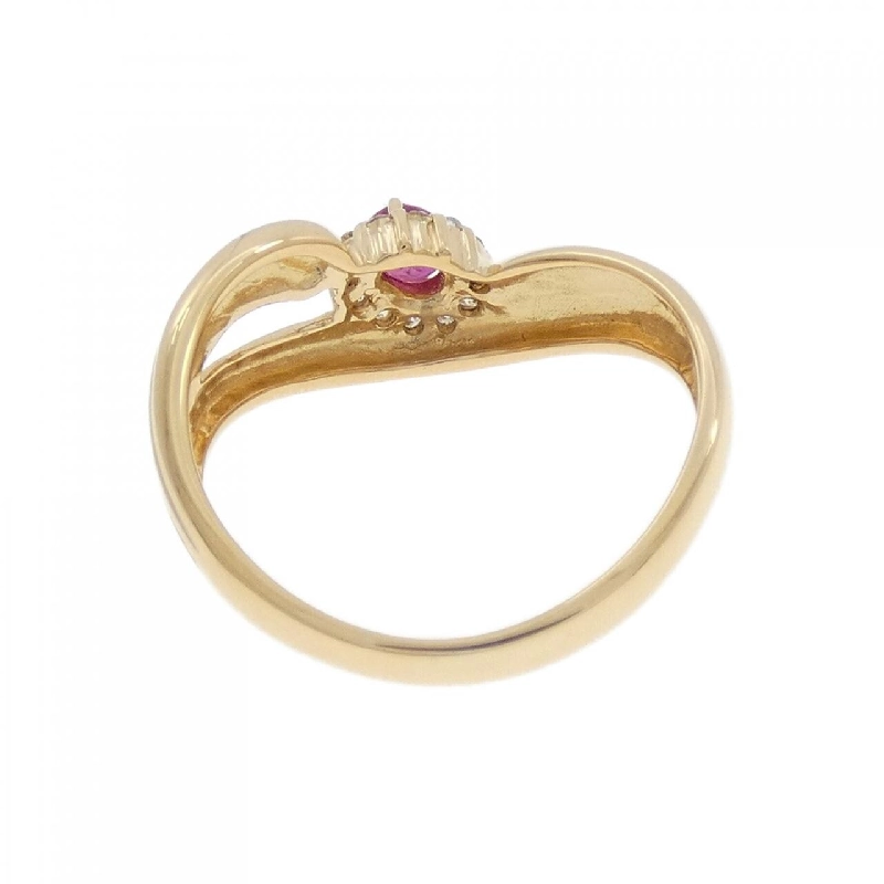 Nhẫn Ruby K18YG 0.20CT - Hàng hiệu Chính hãng 850423