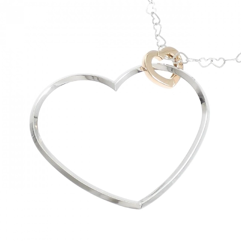 K18WG/K18PG Dây chuyền hình trái tim - Hàng hiệu Authentic 850524