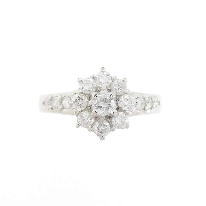 Nhẫn kim cương hoa PT900 0.50CT - Hàng hiệu Authentic 854740