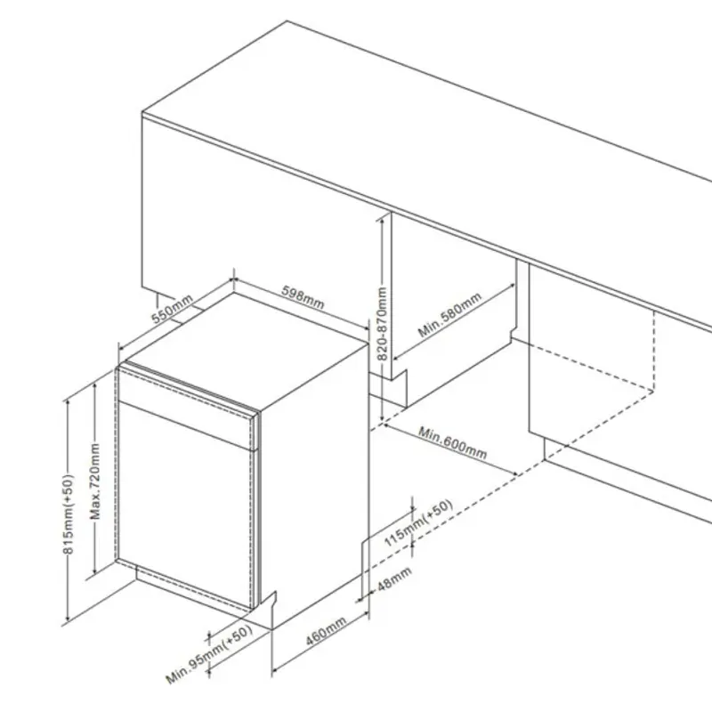 Cần bán máy rửa bát FAGOR 3LVF-63SSSI mới 100% 574466
