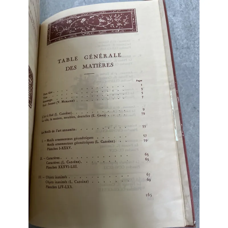 L’ART À HUẾ - LEOPOLD MICHEL CADIERE 929184