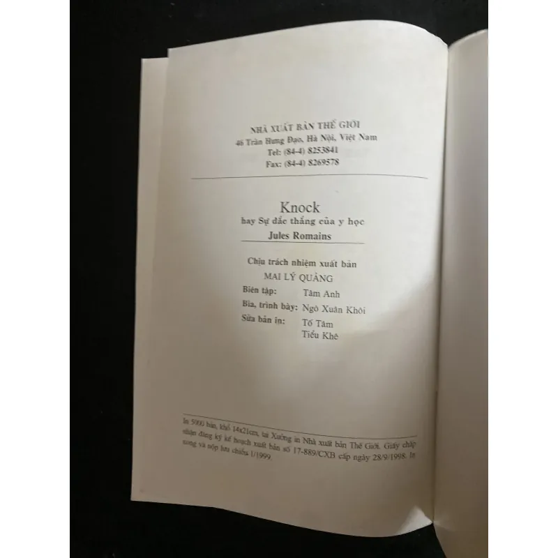 Knock-Jules Romains 1030880