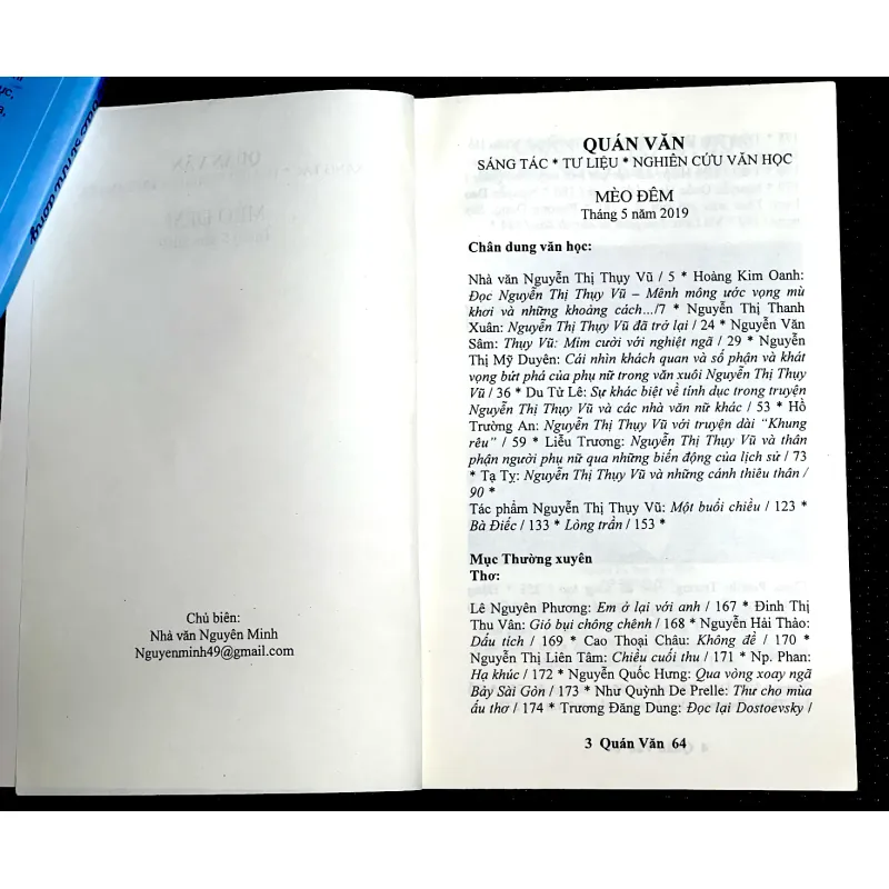 QUÁN VĂN - Chuyên đề nhà văn NGUYỄN THỊ THỤY VŨ 1006977