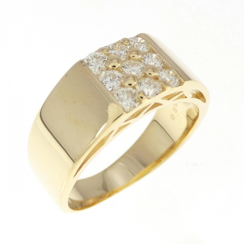 Nhẫn kim cương K18YG 0.50CT 671251