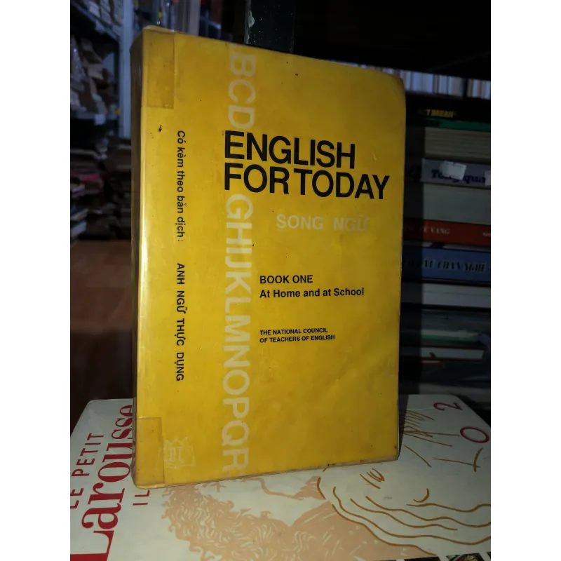 English for today book one - At home and at school (song ngữ) 798917