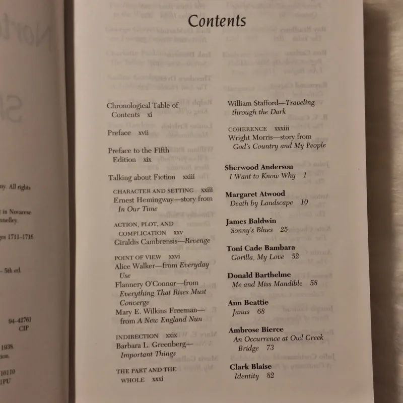 The Norton Anthology of Short Fiction (5th Edition) 782806