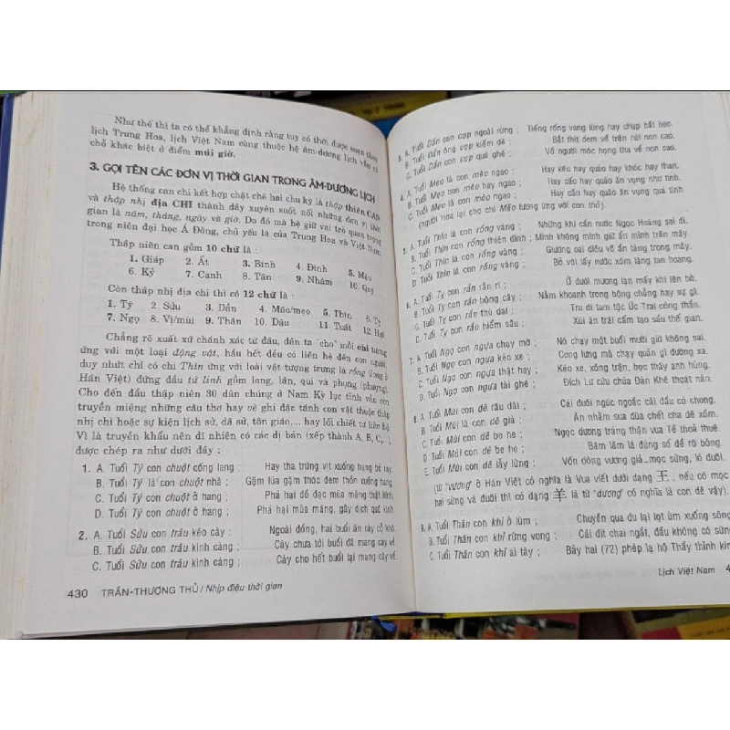 Nhịp Điệu Thời Gian Hay Là Lịch Pháp Giản Yếu - Trần - Thượng Thủ 126066