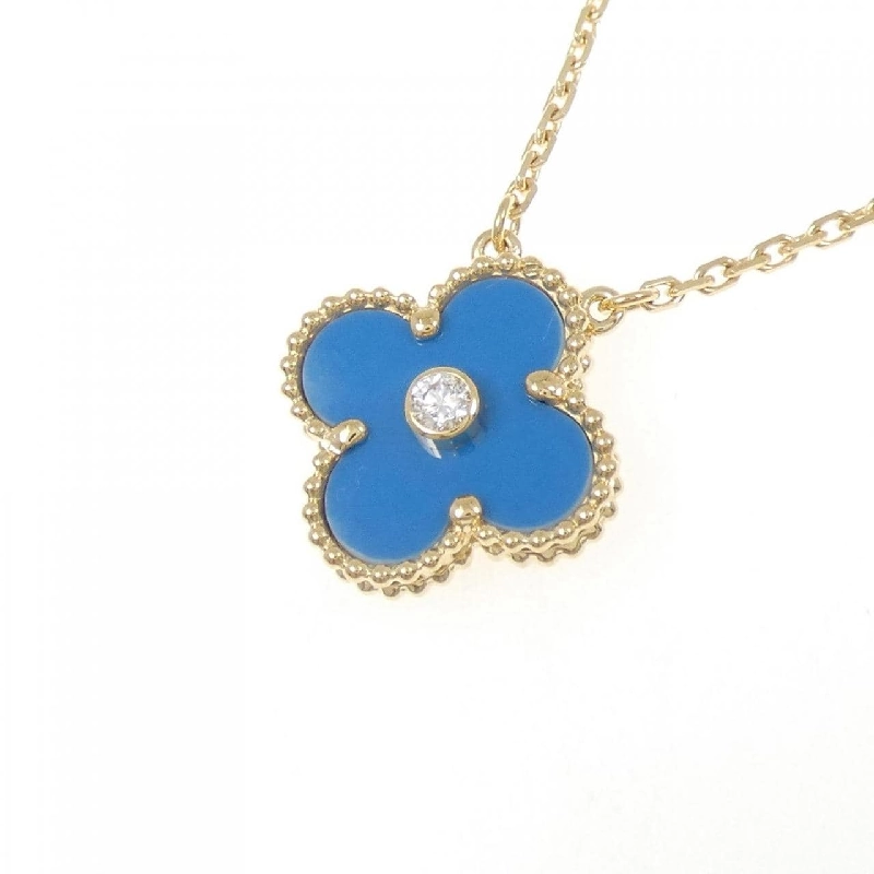 Vòng cổ Van Cleef & Arpels Vintage Alhambra - Hàng hiệu Authentic 841123