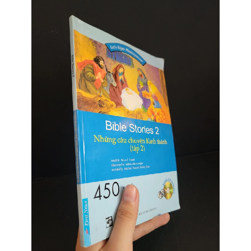 Bible Stories 2 Những câu chuyện kinh thánh 2 mới 80% bẩn nhẹ, tróc gáy nhẹ 2013 HCM3004 HỌC NGOẠI NGỮ 445038