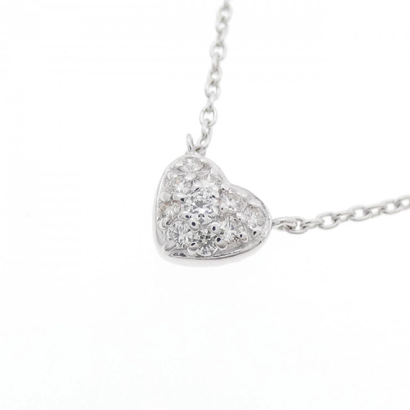 K10WG Dây chuyền kim cương hình trái tim 0.09CT - Hàng hiệu Chính hãng 860785