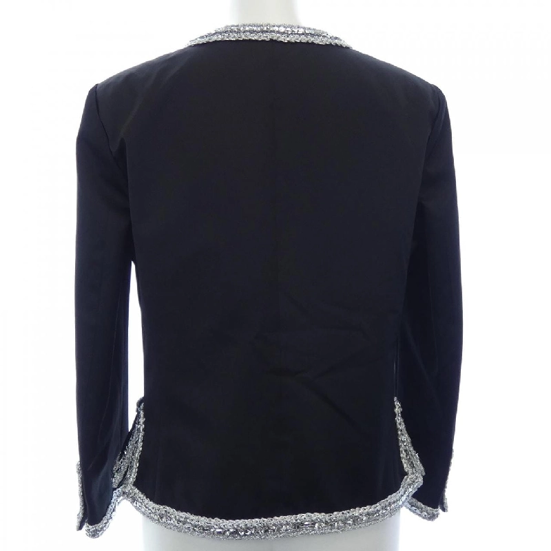 【Mã giảm giá】Áo khoác không cổ CHANEL 642718