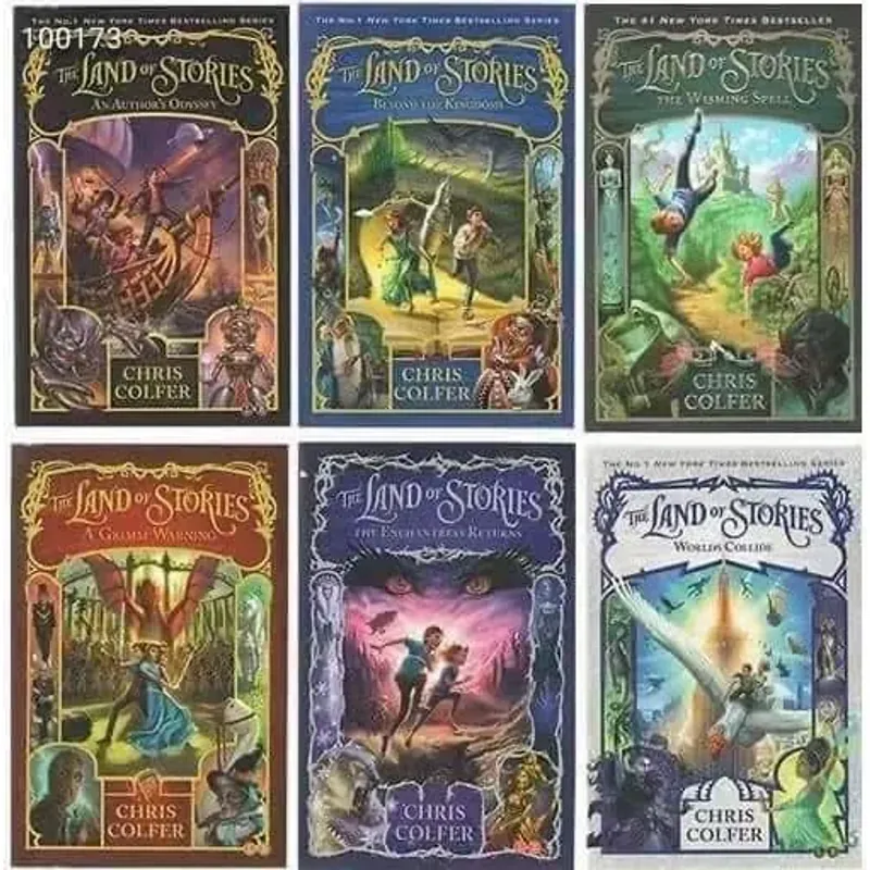 The Land of Stories - No box - 6 quyển + File Mp3 747057