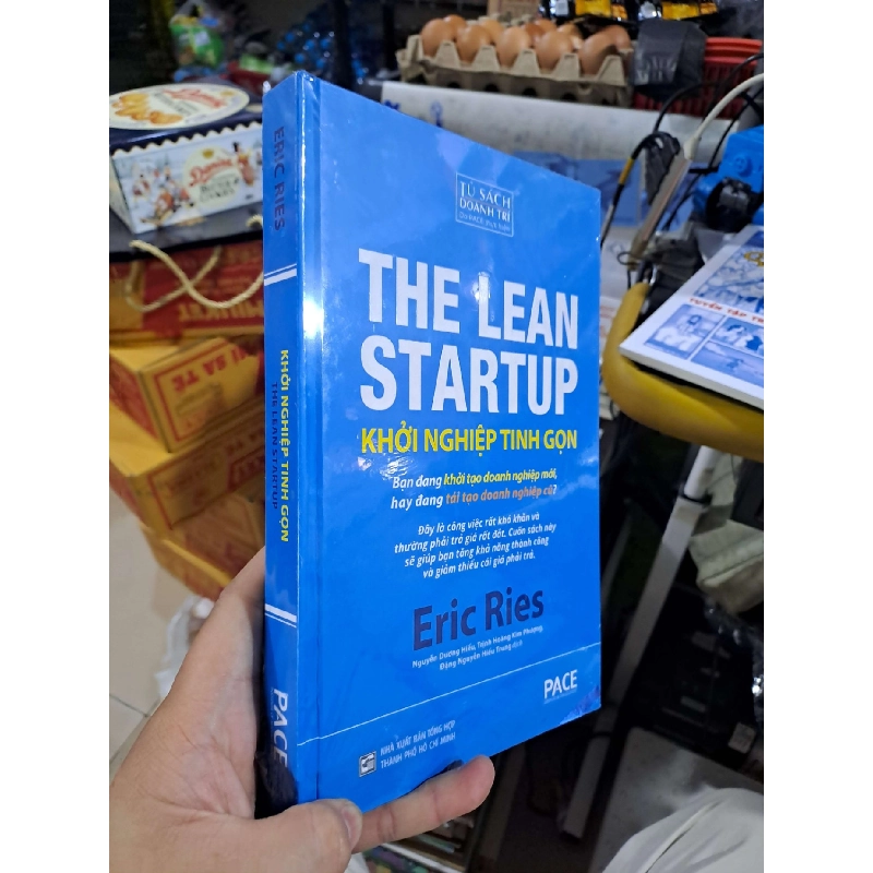 Khởi Nghiệp Tinh Gọn - The Lean Startup - Eris Ries - mới 100% bìa cứng - KINH TẾ - TÀI CHÍNH - CHỨNG KHOÁN - HMT3012 749869