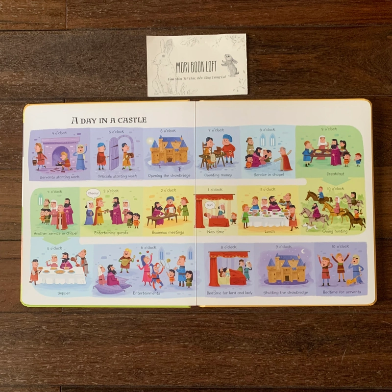 Sách ngoại văn My Very First Castles Book, Used, Bìa cứng 502622
