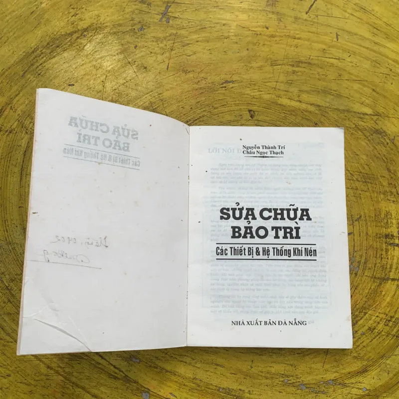 SỬA CHỮA BẢO TRÌ CÁC THIẾT BỊ & HỆ THỐNG KHÍ NÉN- Nguyễn thành trí - châu Ngọc thạch 753193